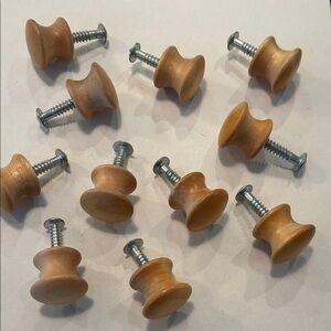 Wooden Knob Set for Home Decor